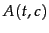 $A(\tcword,c)$