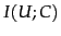 $\displaystyle I(\wvar;C)$
