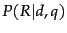 $P(R\vert d,q)$